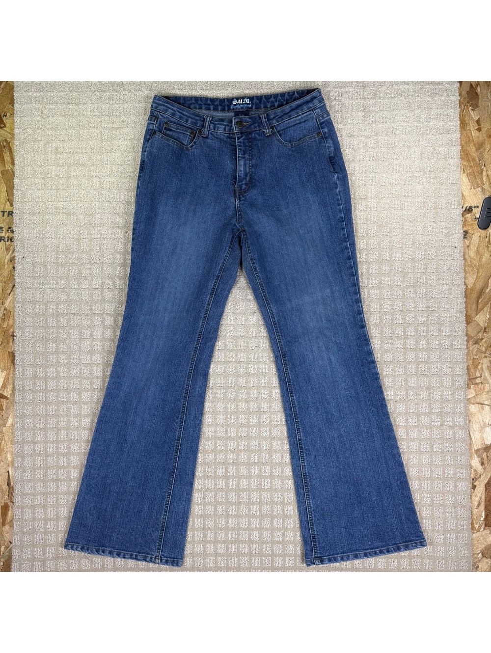 B.U.M. Equipment Blue Bootcut Jeans 12x32